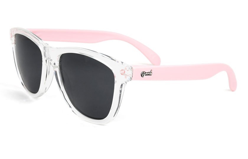 Original Transparent - Grey Glasses - Pastel Pink