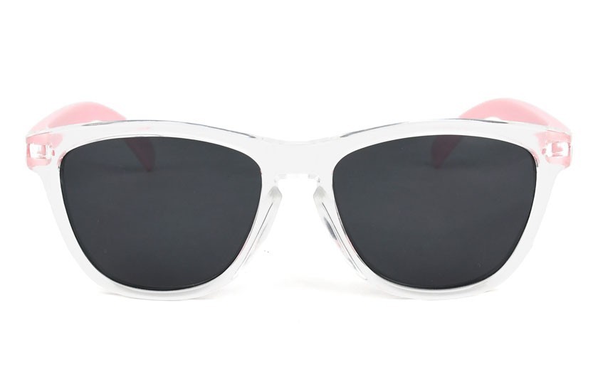 Original Transparent - Grey Glasses - Pastel Pink