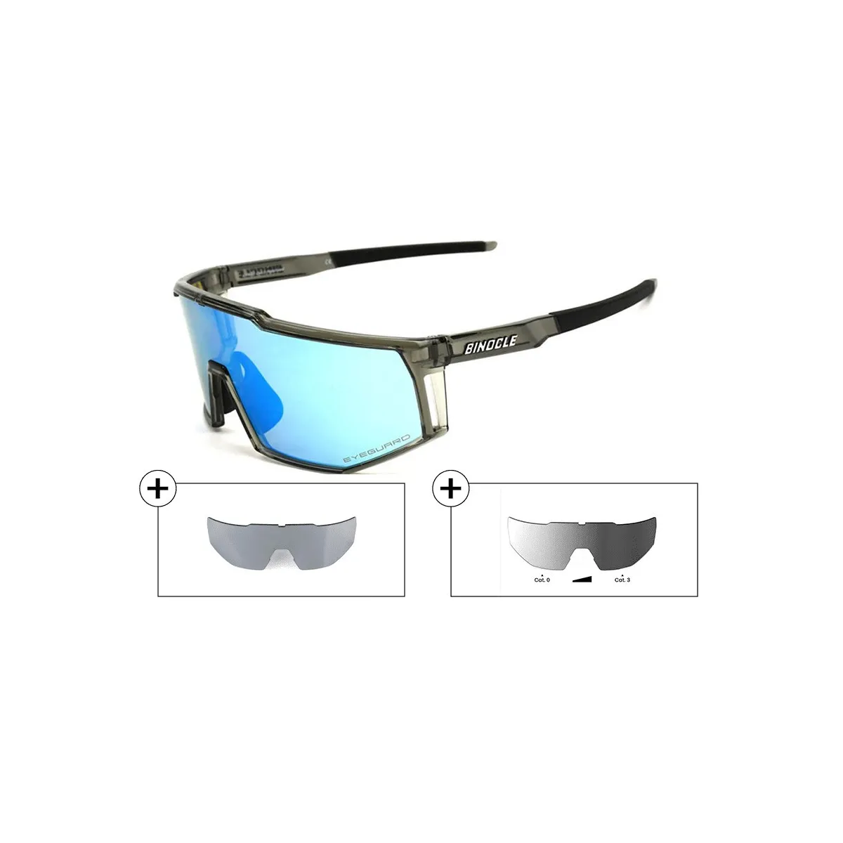Binocle Horizon Pack: sunglasses + 2 lenses of your choice