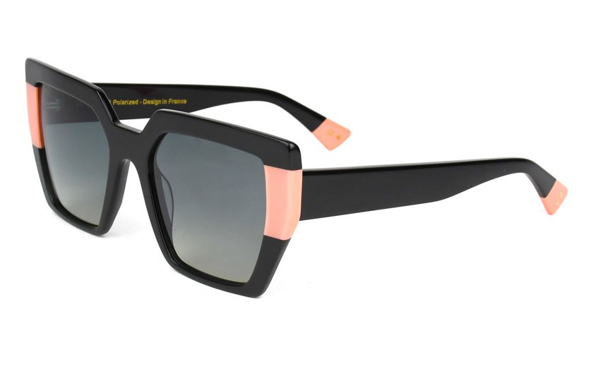 Victoria Black/Peach Pastel - Gr