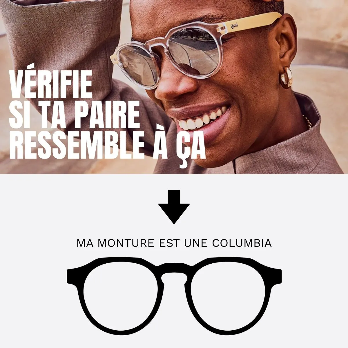 Paire de verres pour lunettes polarisées