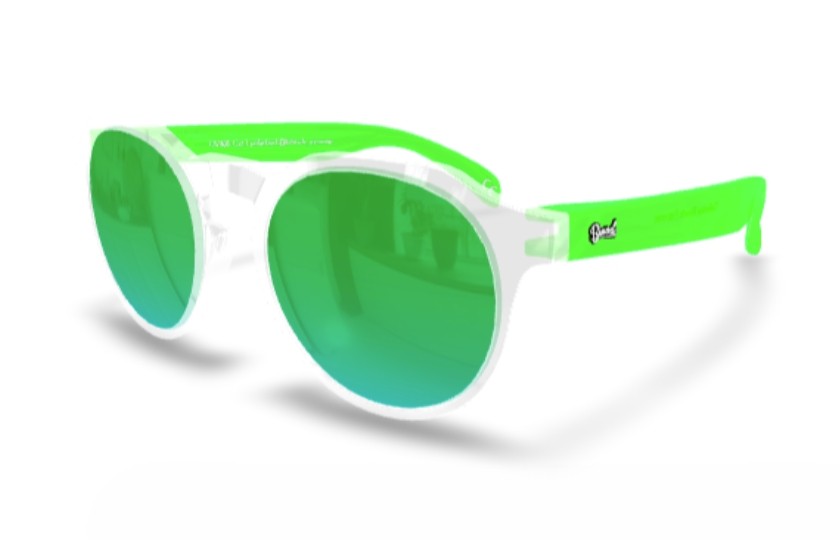 Little Columbia Transparent - Green Lenses - Green