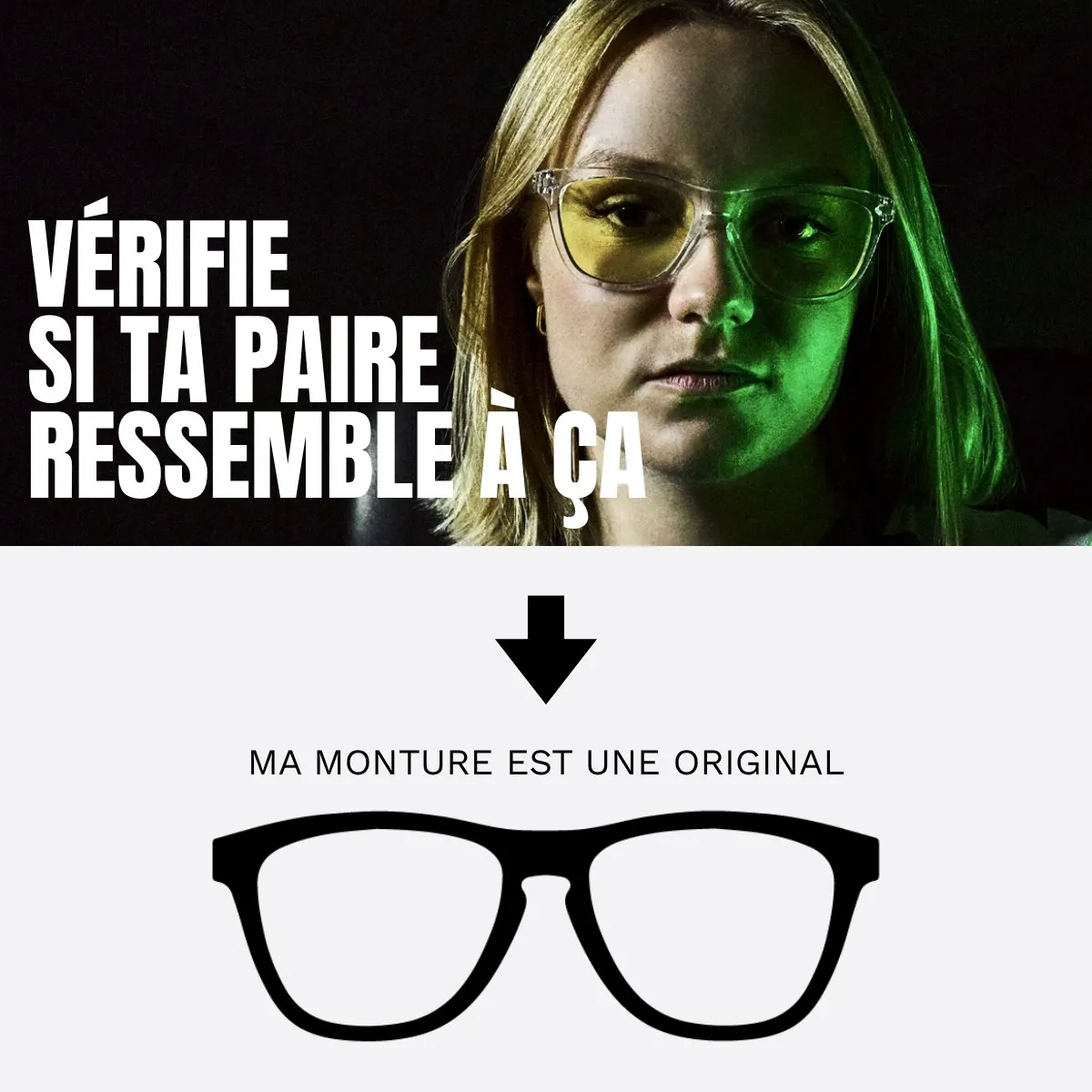 Paire de verres pour lunettes anti lumiere bleue
