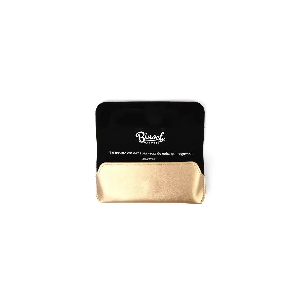 Etui Cuir Iconic Or