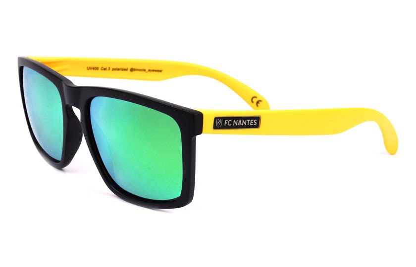 Daytona FCN Noir - Verres Vert - Jaune
