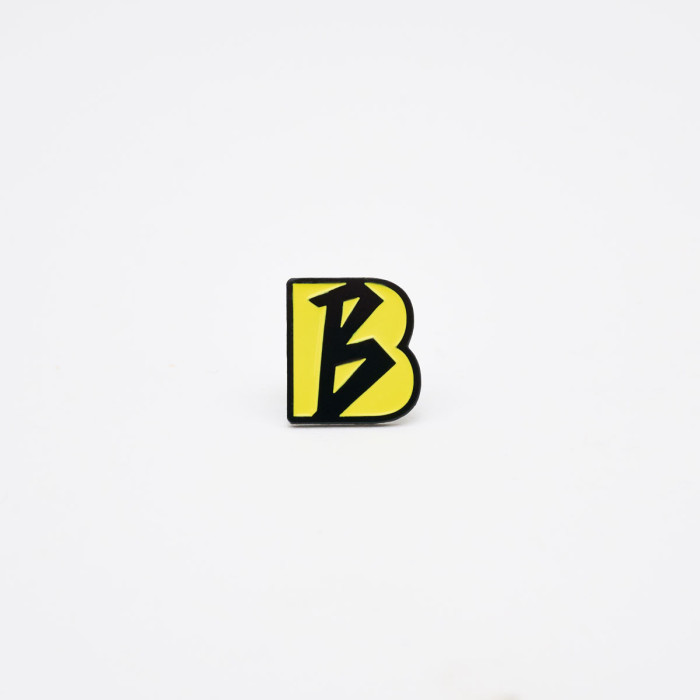 Pin’s émaillé Binocle | Logo métal noir officiel