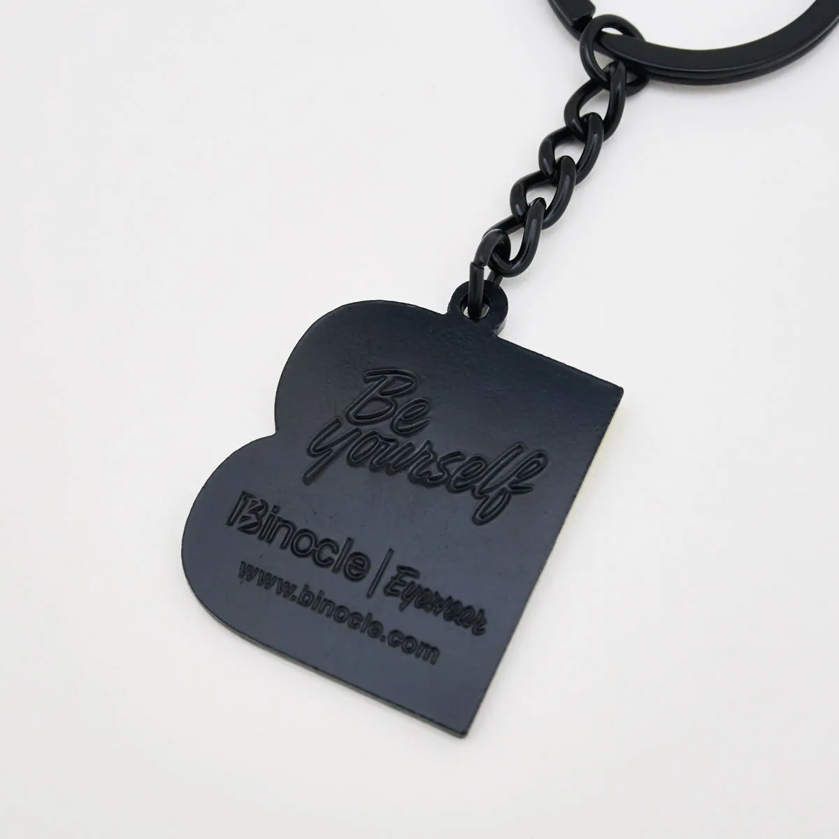 Porte-clés métallique Binocle | Accessoire officiel