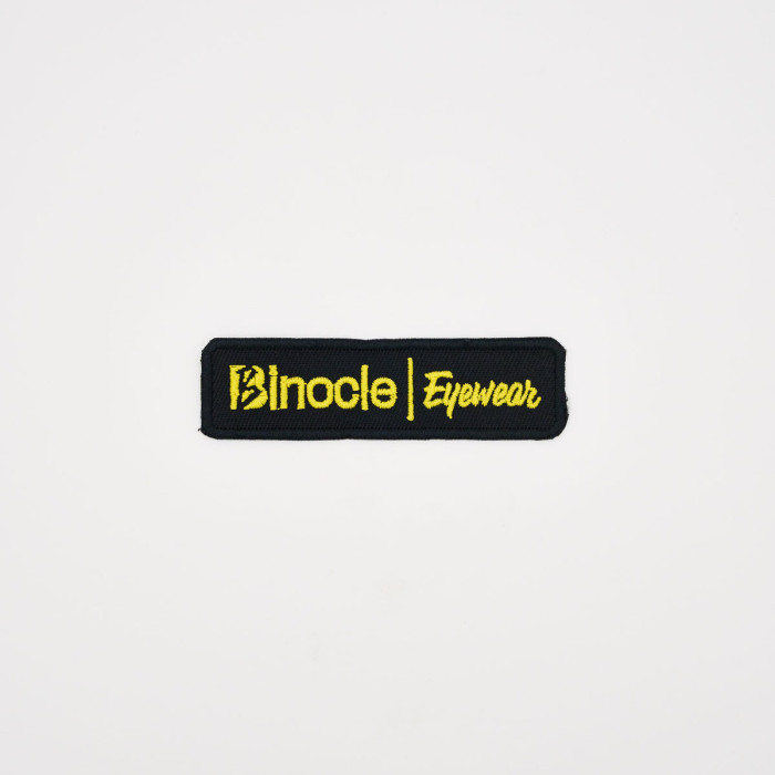 Patch thermocollant Binocle | Logo brodé officiel