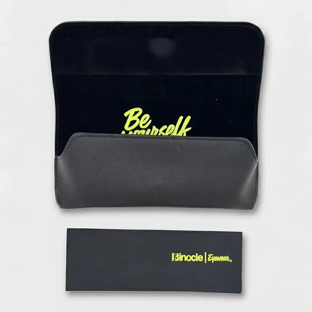 Étui Iconic Noir Binocle | Protection premium pour lunettes