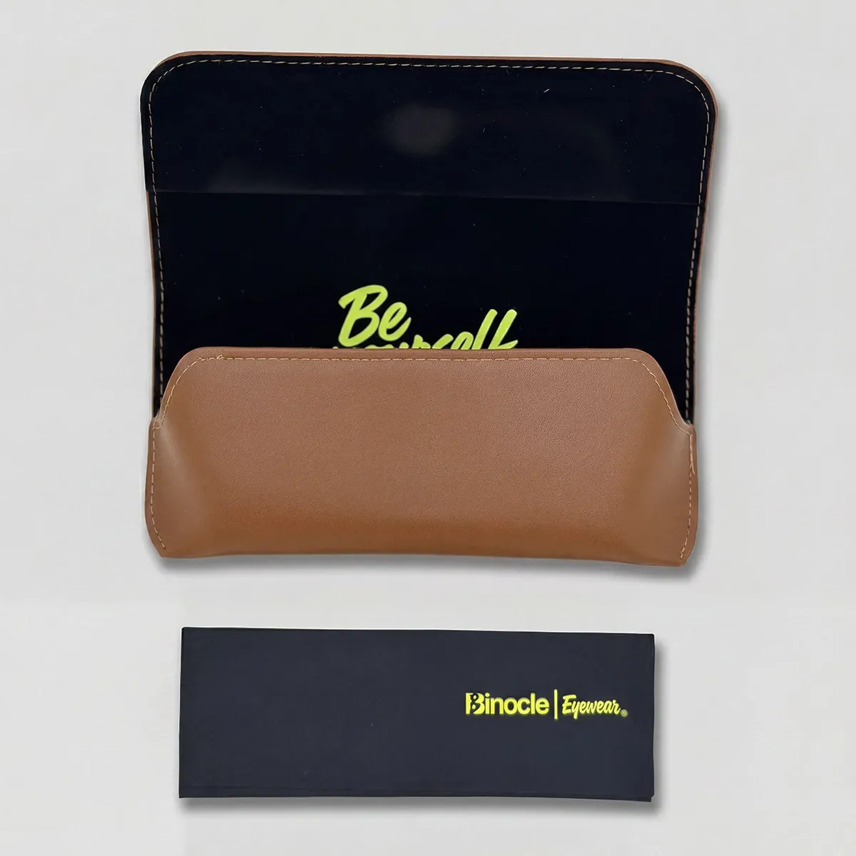 Étui Iconic Camel Binocle | Protection premium pour lunettes