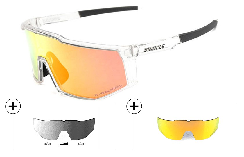 Pack Horizon : 1 lunette + 2 verres