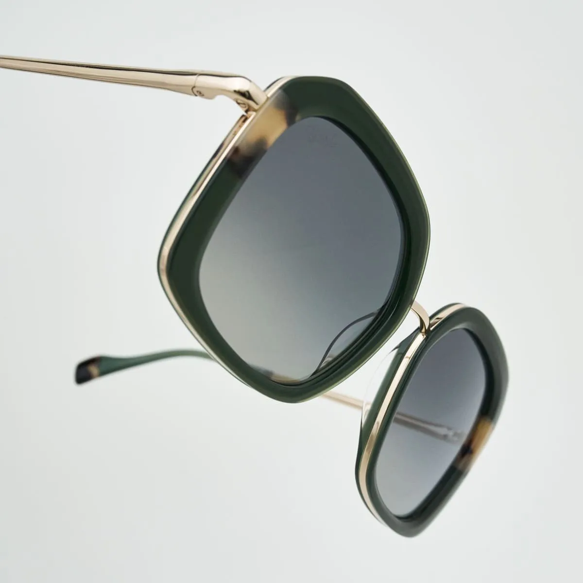 Lunettes Diana carrées grand visage — Sophistication