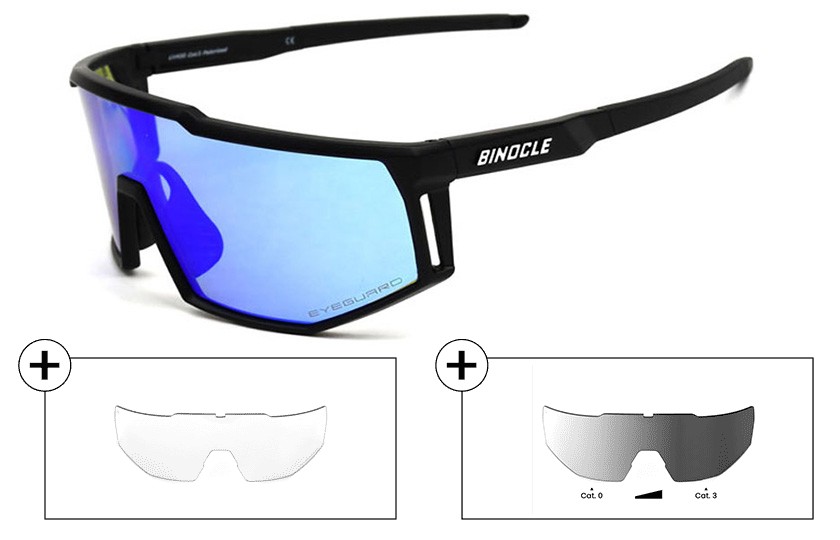 Pack Horizon : 1 lunette + 2 verres