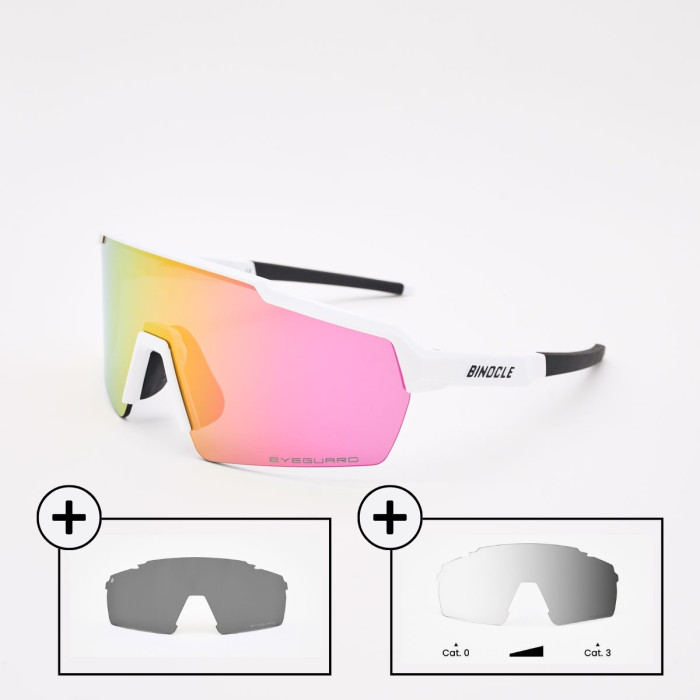 Binocle sprint Pack: sunglasses + 2 lenses of your choice