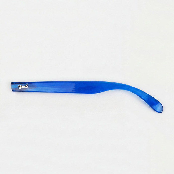 Branches Bleu roi brillant — Lunettes personnalisables interchangeables