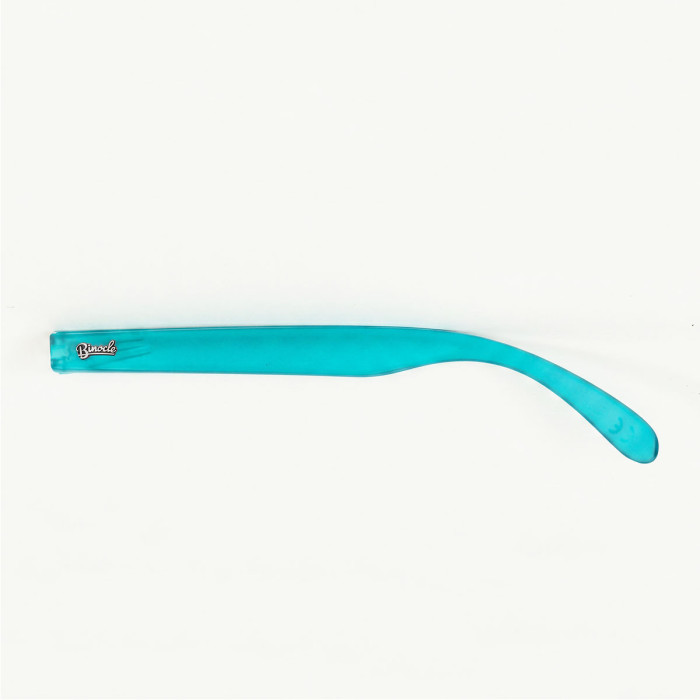 Branches Bleu canard mat — Lunettes personnalisables interchangeables