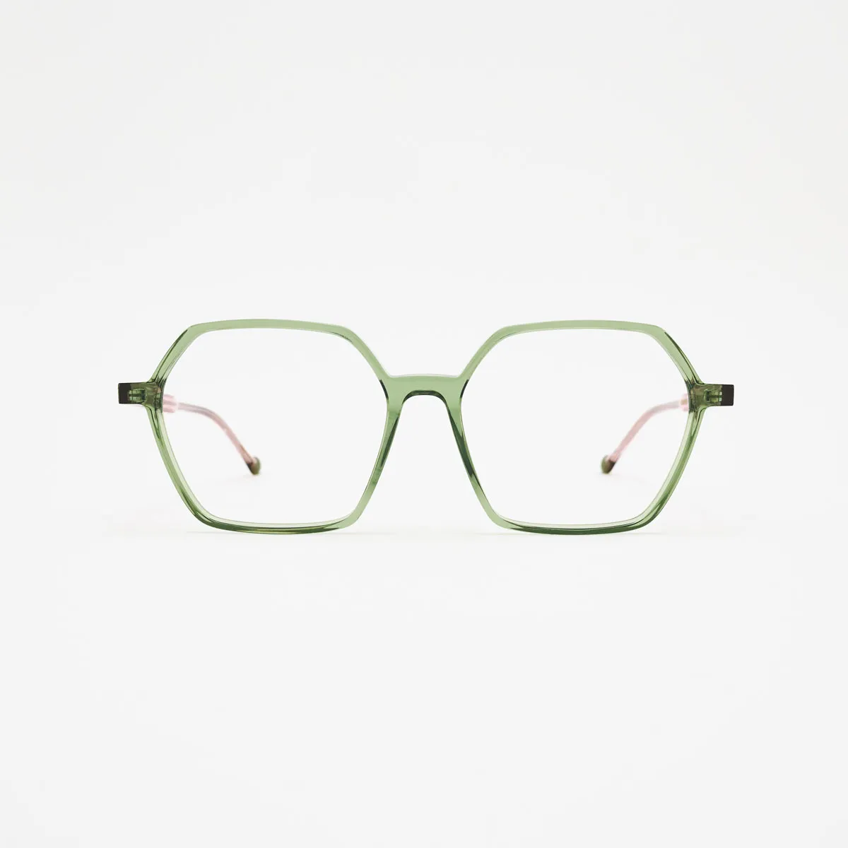 Cassiopée - Oversized Hexagonal Optical Glasses| Binocle Eyewear