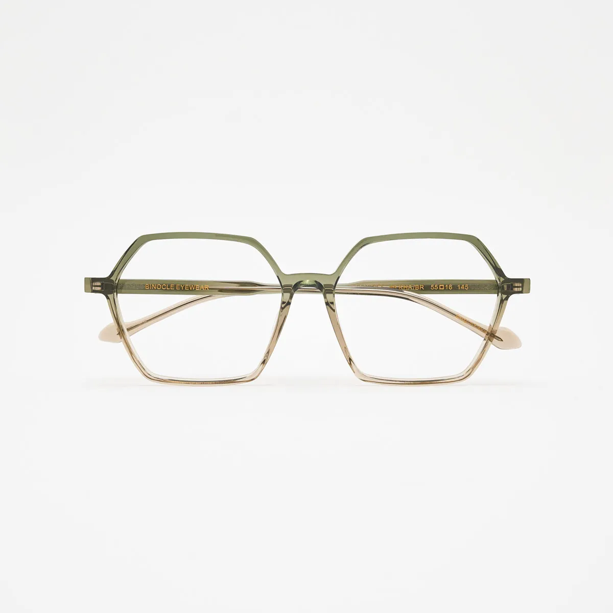 Cassiopée - Oversized Hexagonal Optical Glasses| Binocle Eyewear