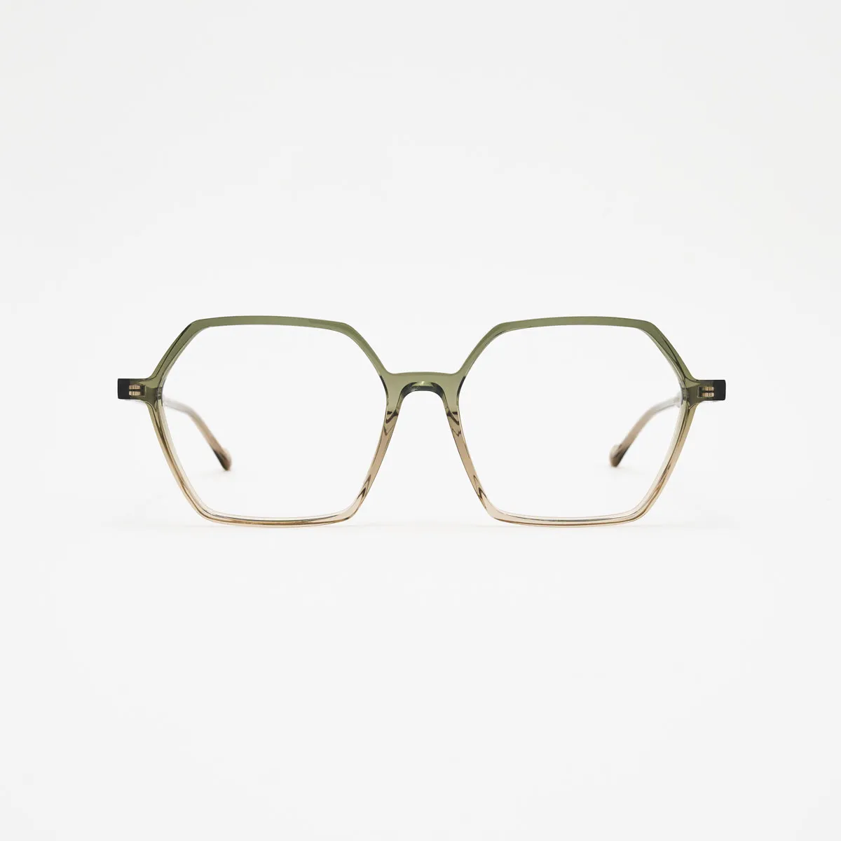 Cassiopée - Oversized Hexagonal Optical Glasses| Binocle Eyewear