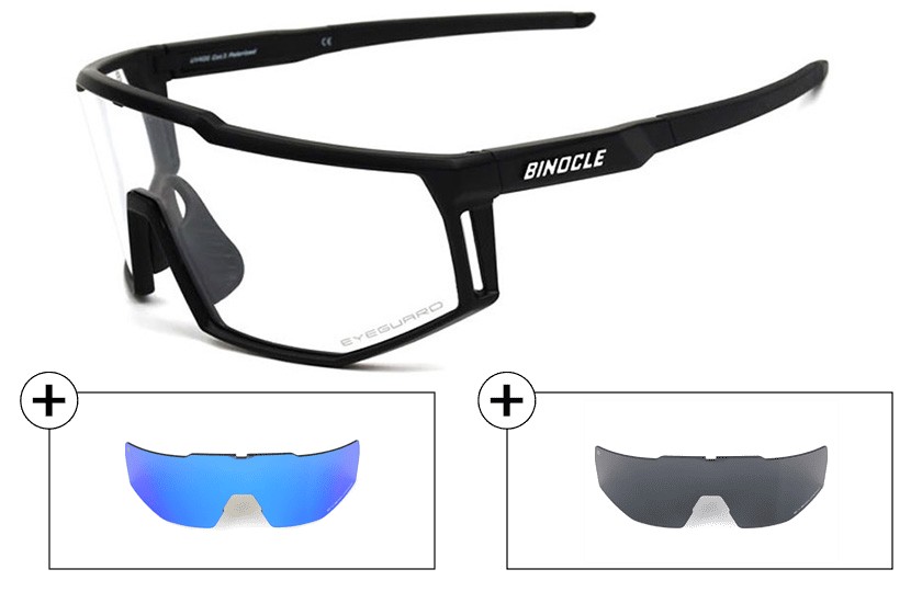 Pack Horizon : 1 lunette + 2 verres