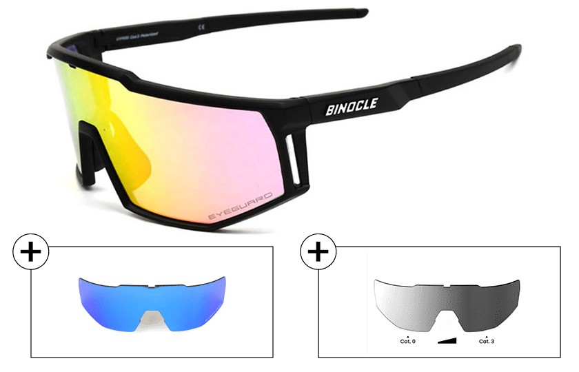 Pack Horizon : 1 lunette + 2 verres