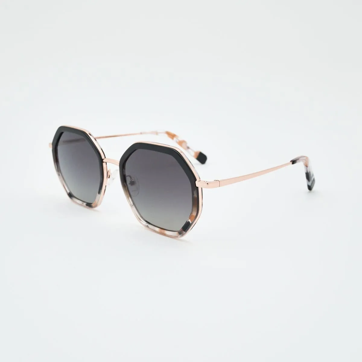 Lunettes Angela octogonales — Élégance géométrique