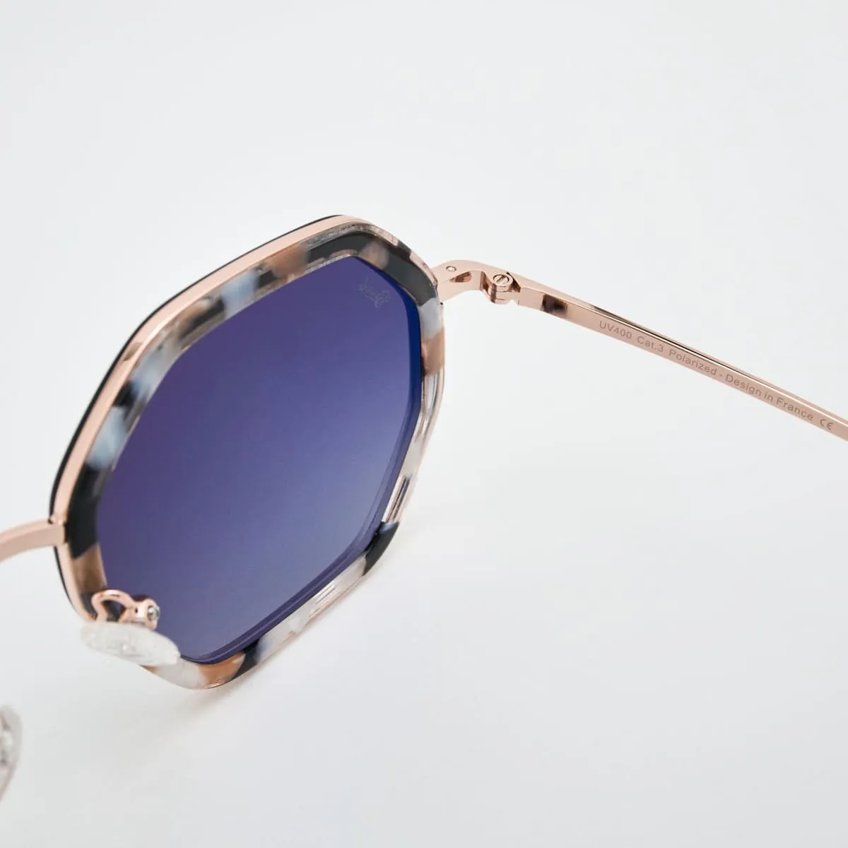Lunettes Angela octogonales — Élégance géométrique