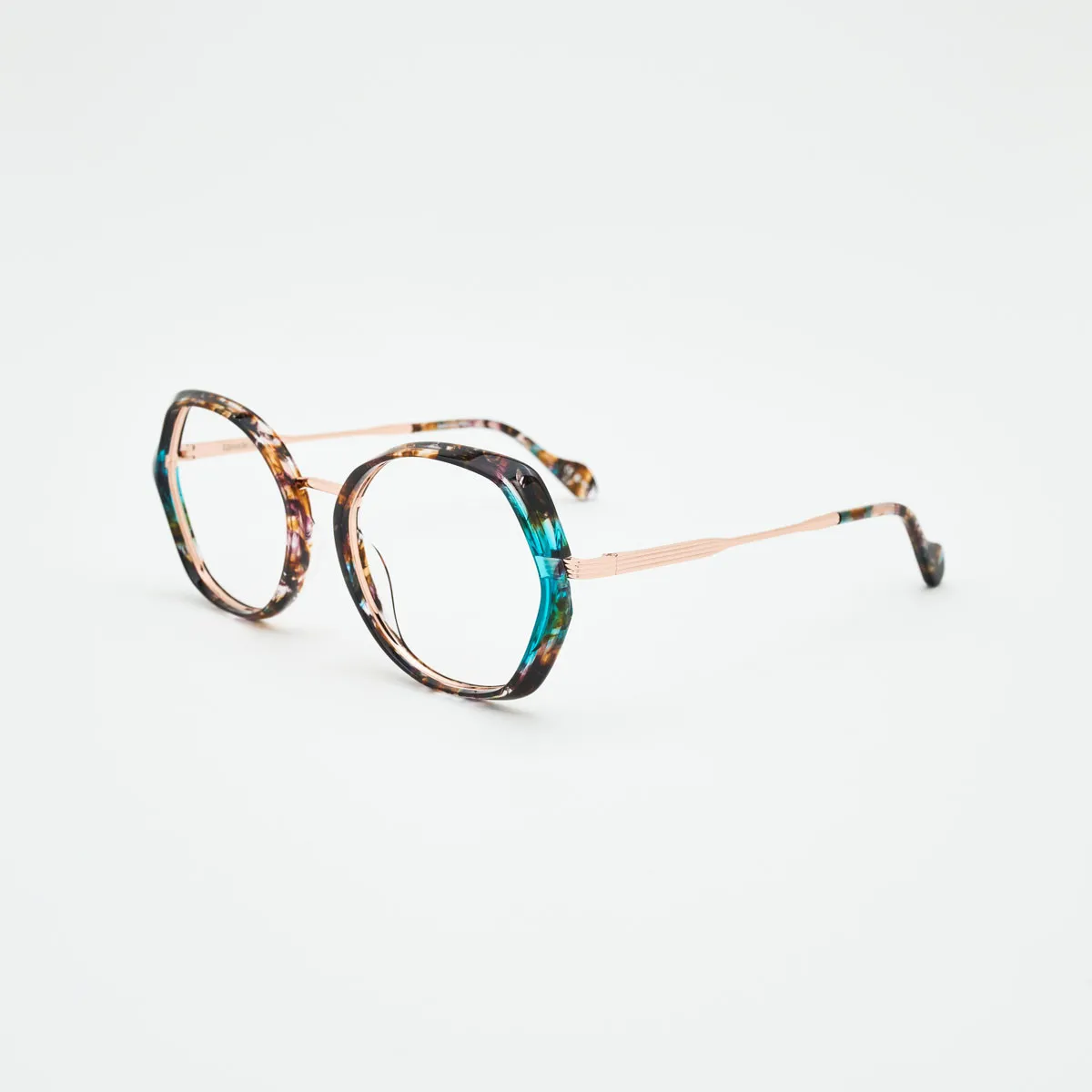 Thousia - Women's Hexagonal Optical Glasses| Binocle Eyewear