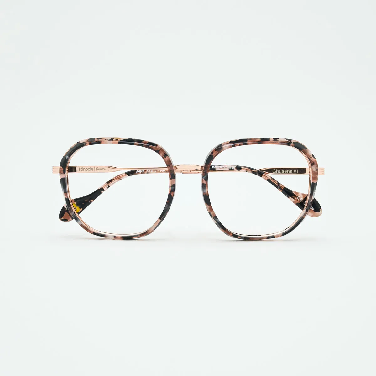 Ghusena - Unisex Geometric Optical Glasses| Binocle Eyewear