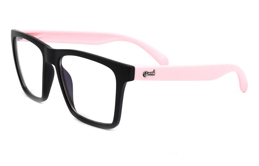 Lunettes anti fatigue Miami Noir - Verres 30% filtration - Rose Pastel 35