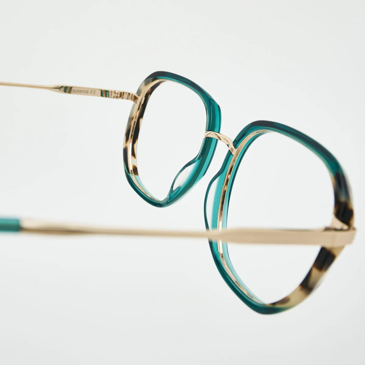 Ghusena - Unisex Geometric Optical Glasses| Binocle Eyewear