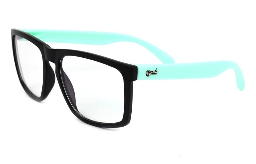 Lunettes anti fatigue Daytona Noir - Verres 30% filtration - Vert Pastel 35