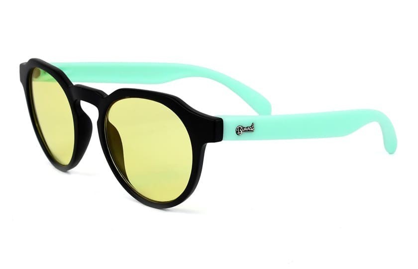 Lunettes anti fatigue Columbia Noir - Verres 60% filtration - Vert Pastel 35