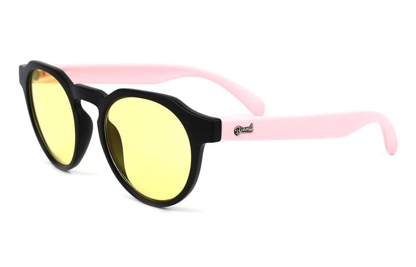 Lunettes anti fatigue Columbia Noir - Verres 60% filtration - Rose Pastel 35