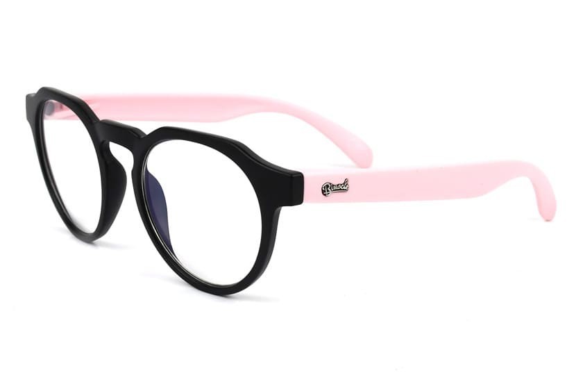 Lunettes anti fatigue Columbia Noir - Verres 30% filtration - Rose Pastel 35