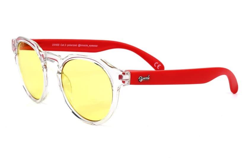 Columbia Transparent - 60% Filtration Lenses - Red