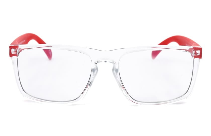 Daytona Transparent - Verres 30% filtration - Rouge