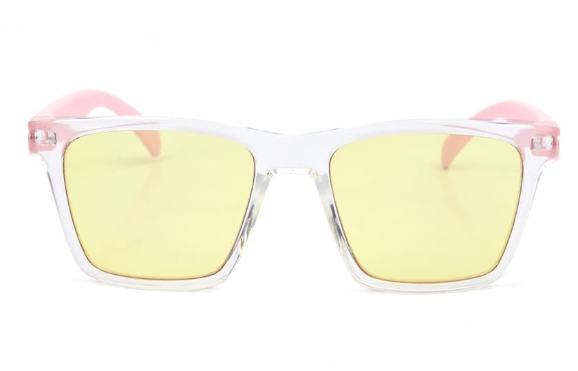 Miami Transparent - 60% Filtration Lenses - Pastel Pink