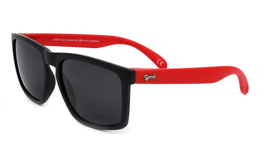 Daytona Black - Lenses Grey - Red