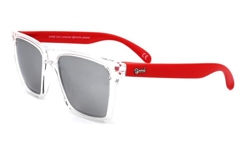 Miami Transparent - Lenses Silver - Red