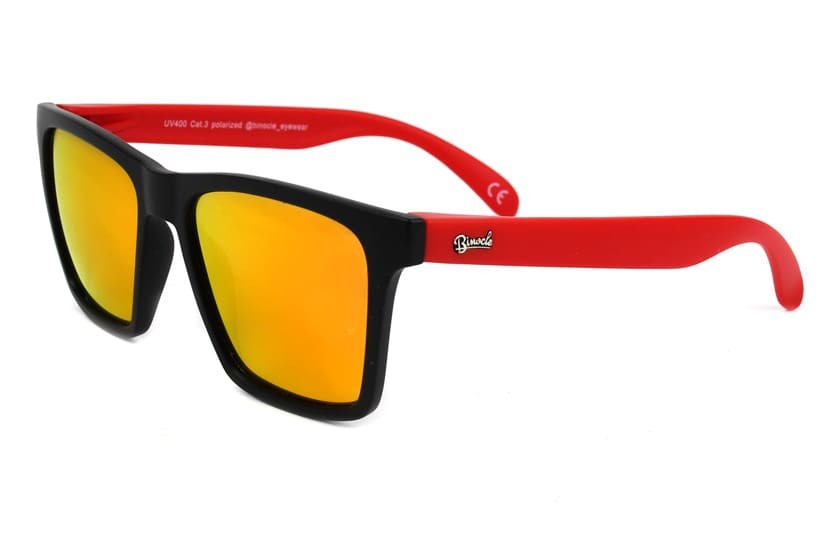 Miami Black - Lenses Red Fire - Red