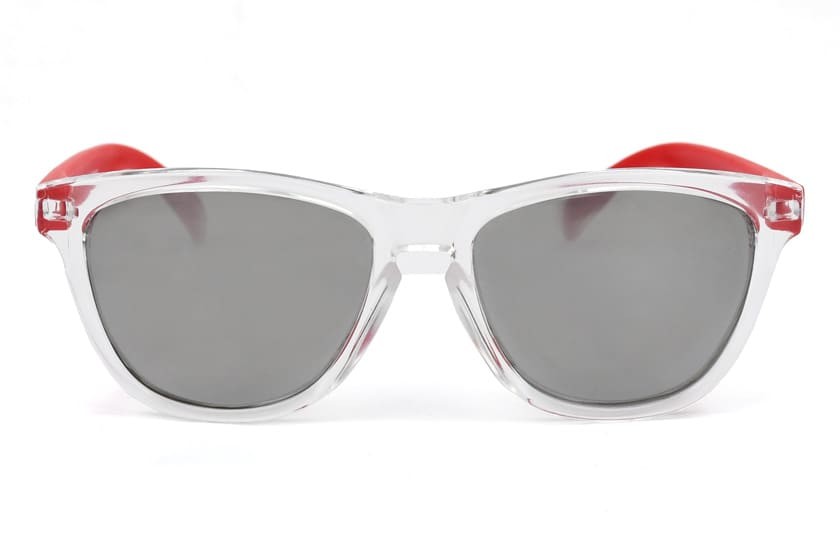 Original Transparent - Lenses Silver - Red