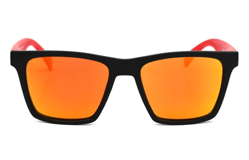 Miami Black - Lenses Red Fire - Red