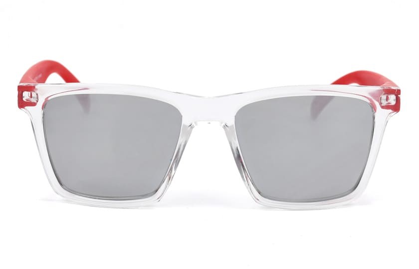 Miami Transparent - Lenses Silver - Red