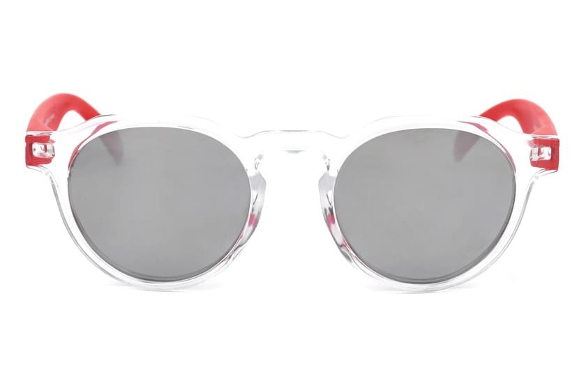 Columbia Transparent - Lenses Silver - Red