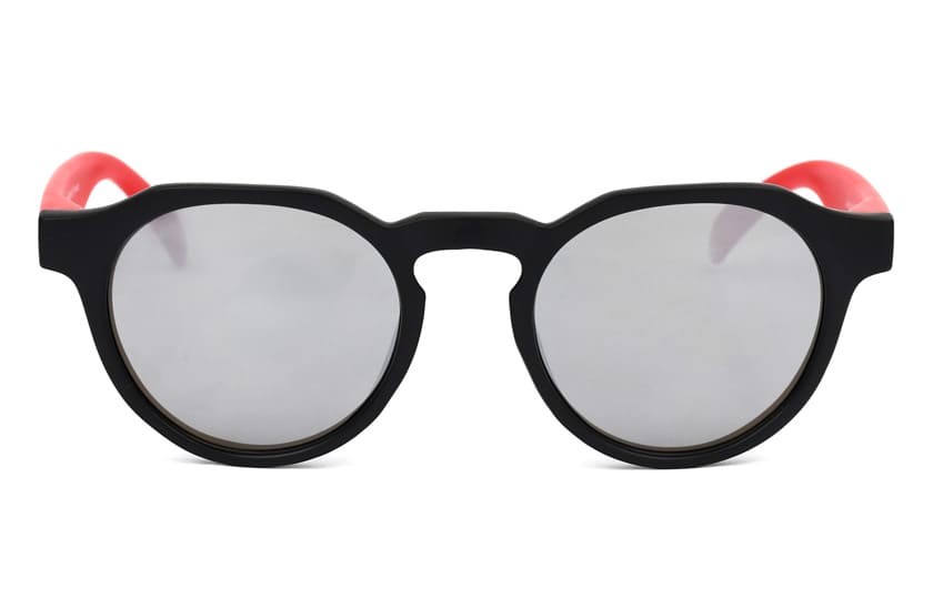 Columbia Black - Lenses Silver - Red