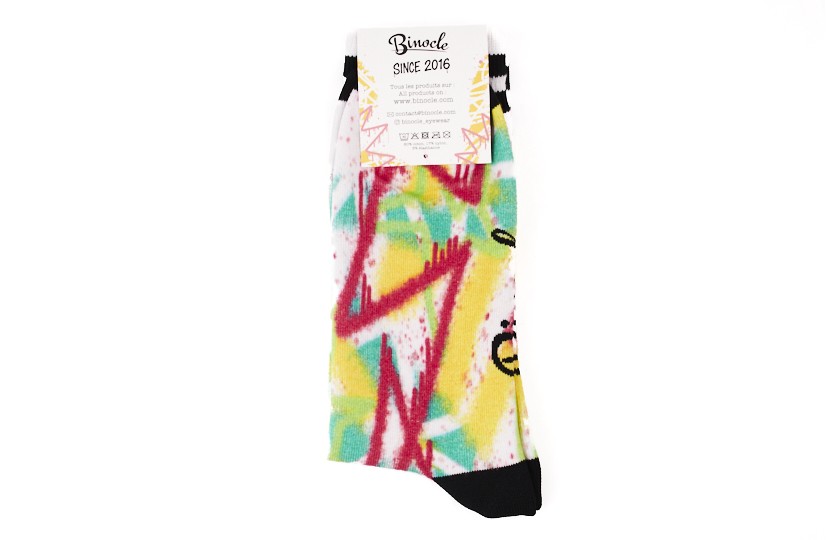 Pair of socks Street Art