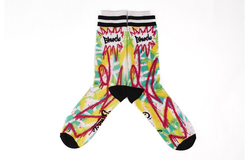 Pair of socks Street Art