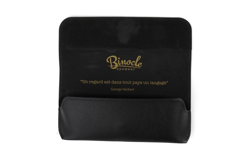 Etui Cuir Iconic Noir