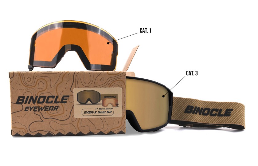 Ever-x Gold + Storm Orange Lens